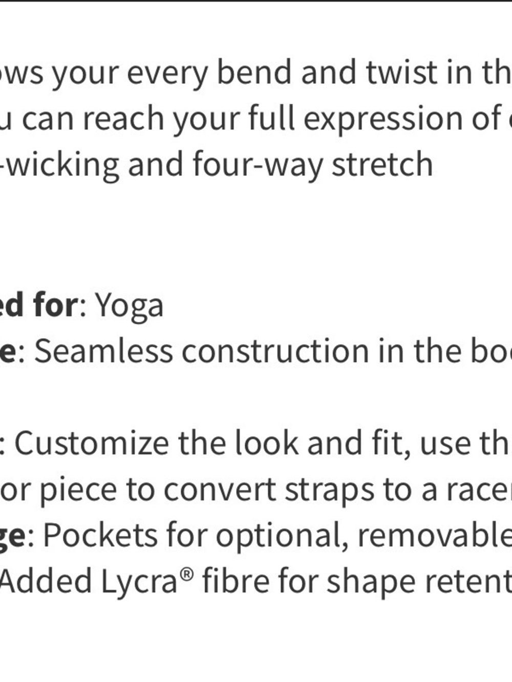 🍋🍋Lululemon Ebb To Street Bra lI, sz 2, like new A staple piece! - Picture 8 of 8